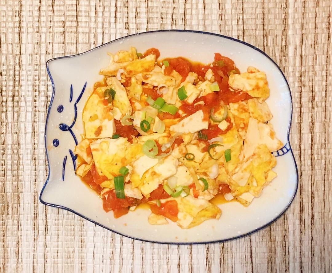 西红柿烧豆腐