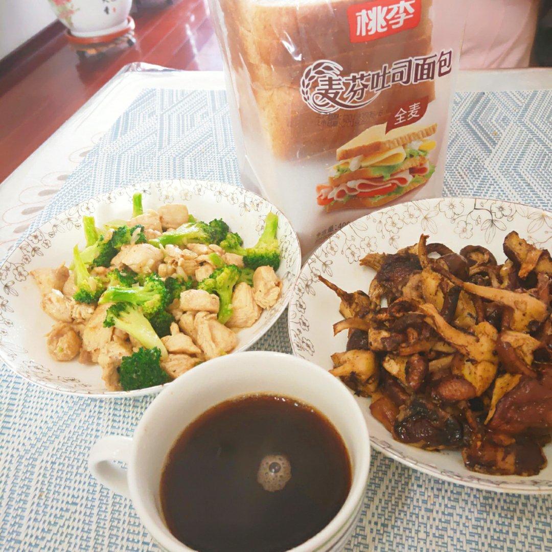 烤蘑菇