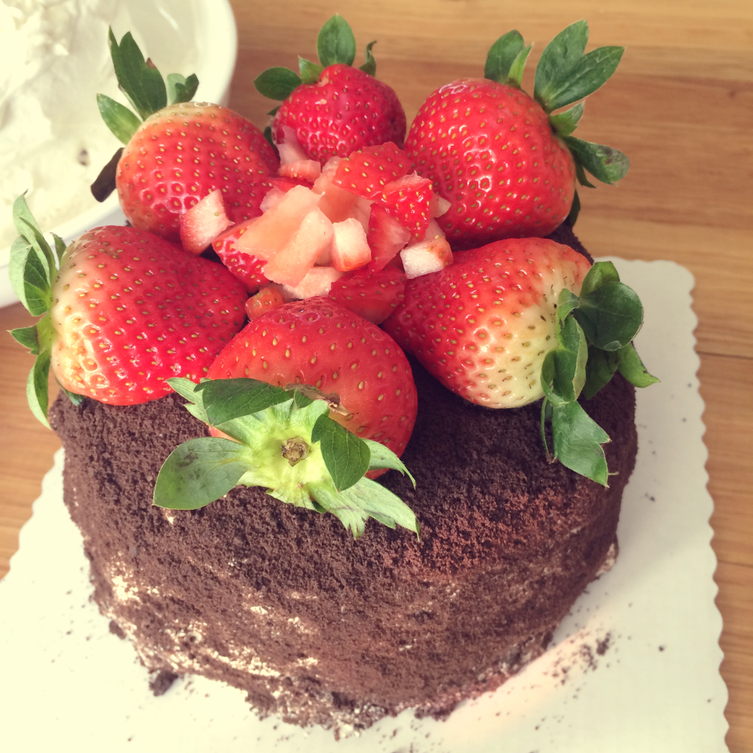 奥利奥水果奶油蛋糕