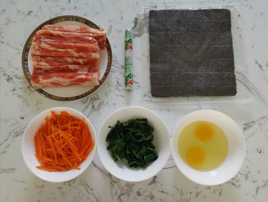 高颜值的紫菜包饭的做法 步骤2