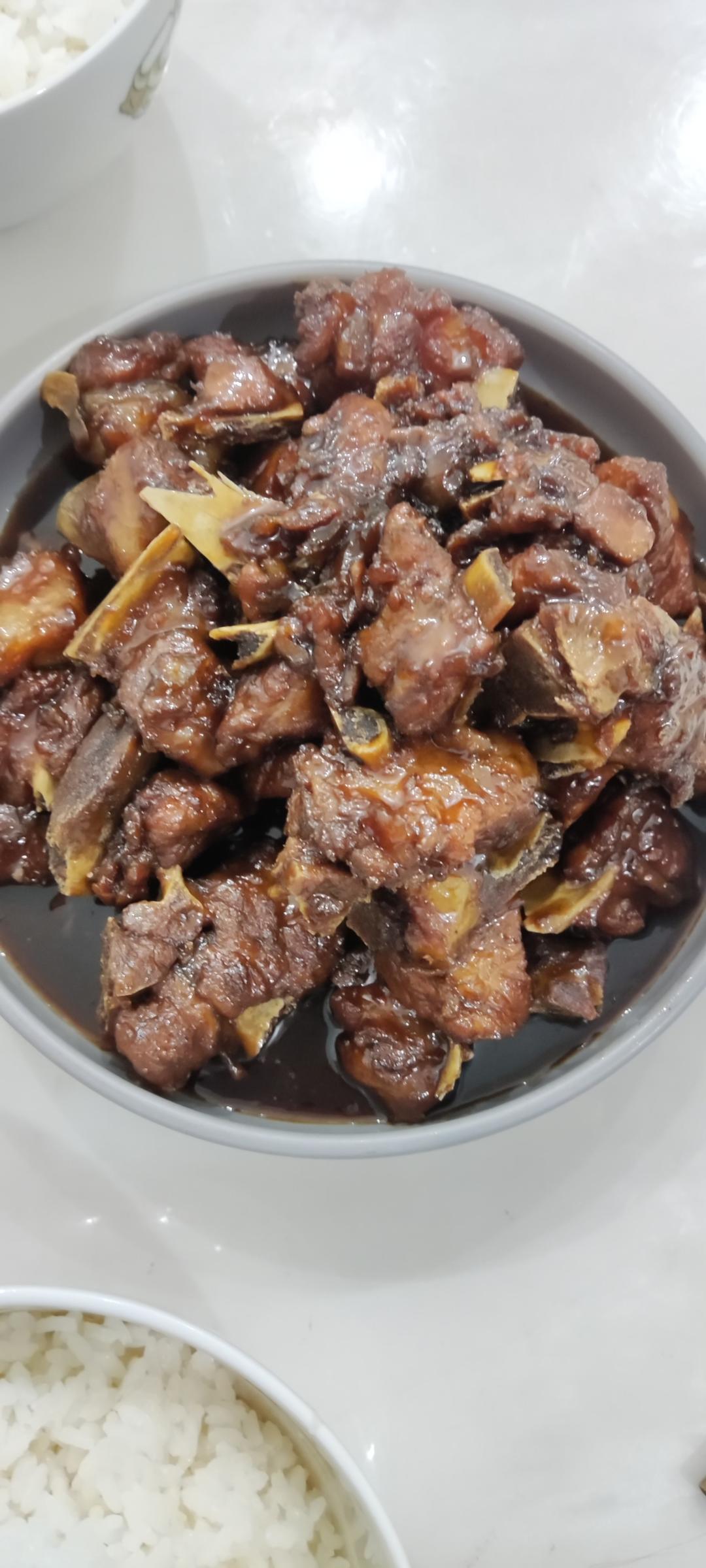 糖醋排骨/糖醋小排（不放油）（12345口诀做出正宗上海本帮）