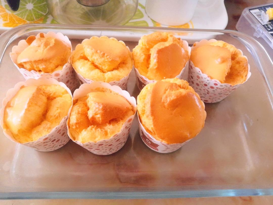 空气炸锅版纸杯蛋糕🎂