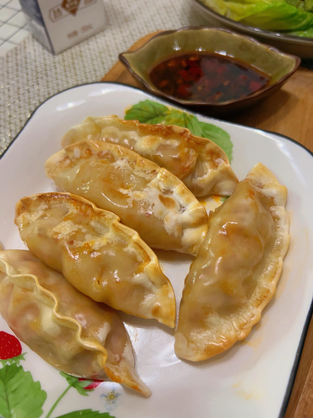 空气炸锅饺子 超简单