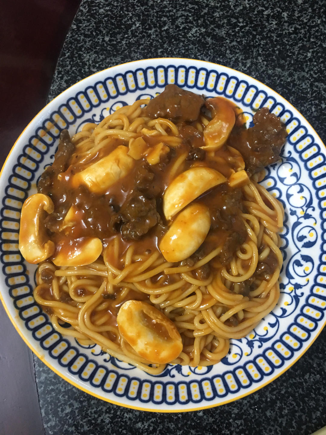 番茄牛肉意大利面