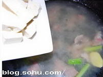 蛤蜊豆腐汤的做法 步骤4