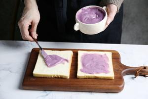紫薯芋泥三明治的做法 步骤5