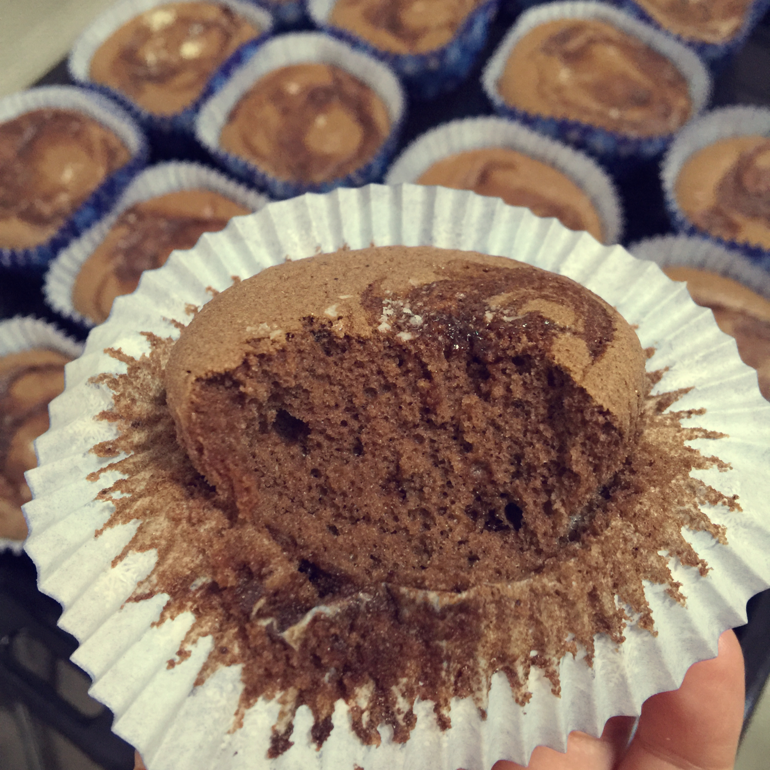 戚风小纸杯蛋糕