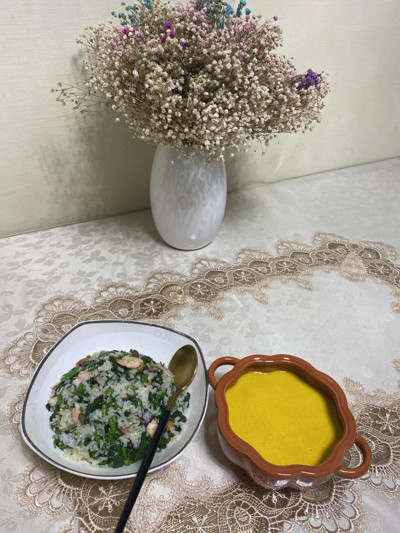 芥蓝炒饭（上班族必备）