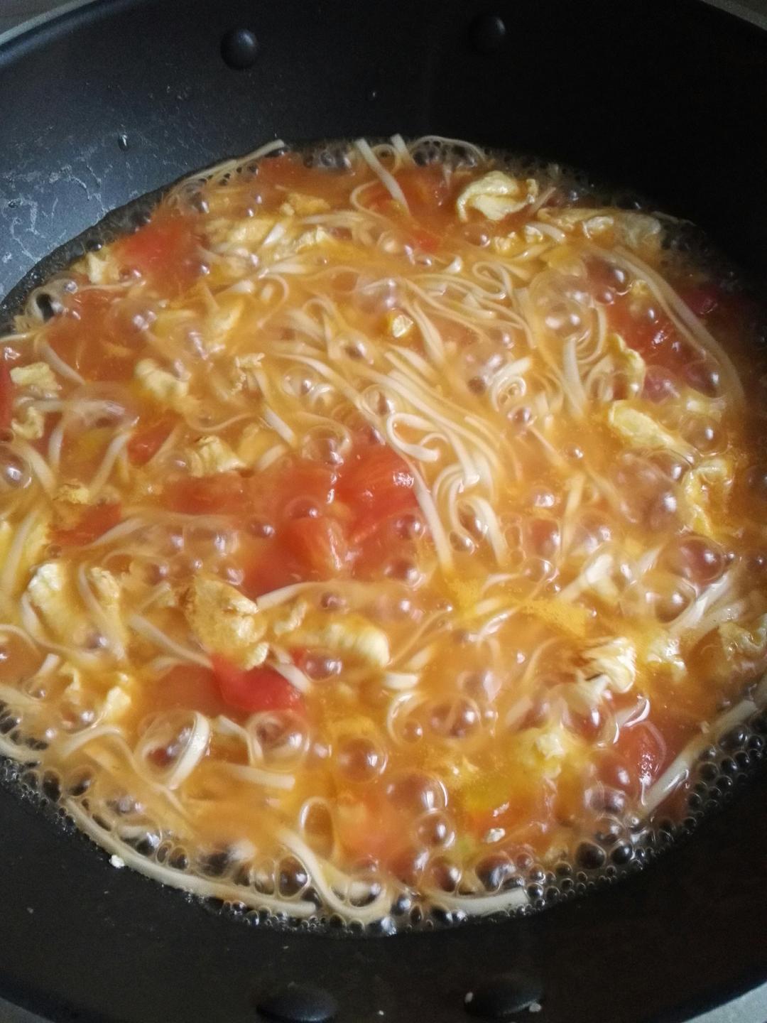 西红柿鸡蛋面