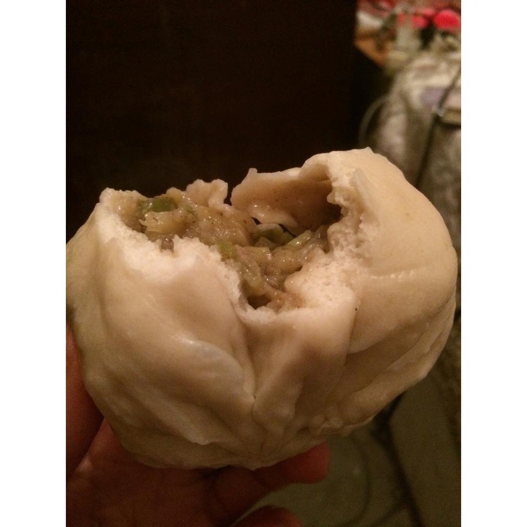 青椒茄子包子