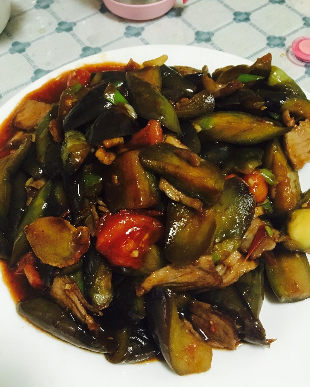 堂妈小厨——番茄烧茄子🍆