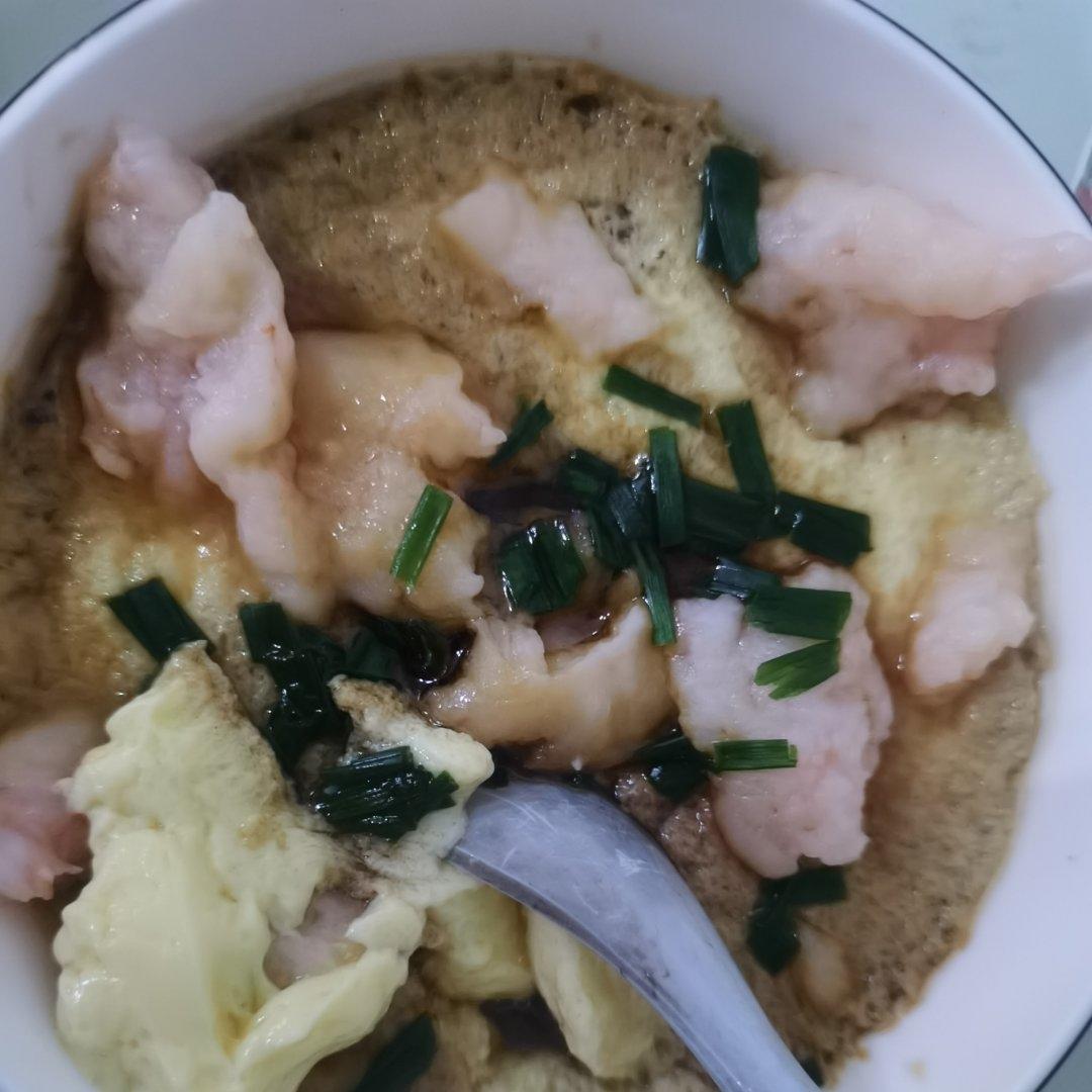 虾滑蒸蛋～最适合小孩子的美食