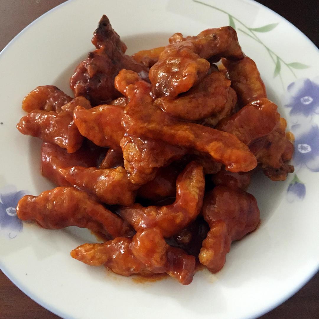 茄汁排条的做法