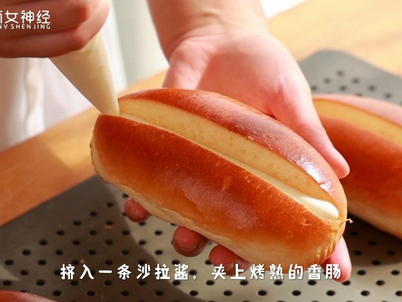 纯奶手撕吐司的做法 步骤1