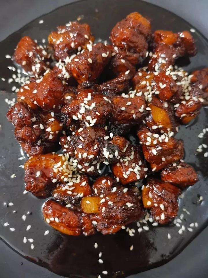 糖醋排骨/糖醋小排（不放油）（12345口诀做出正宗上海本帮）