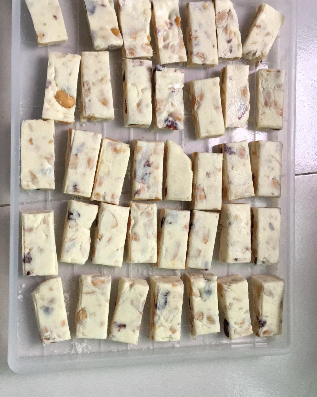 蔓越莓花生牛轧糖-棉花糖版