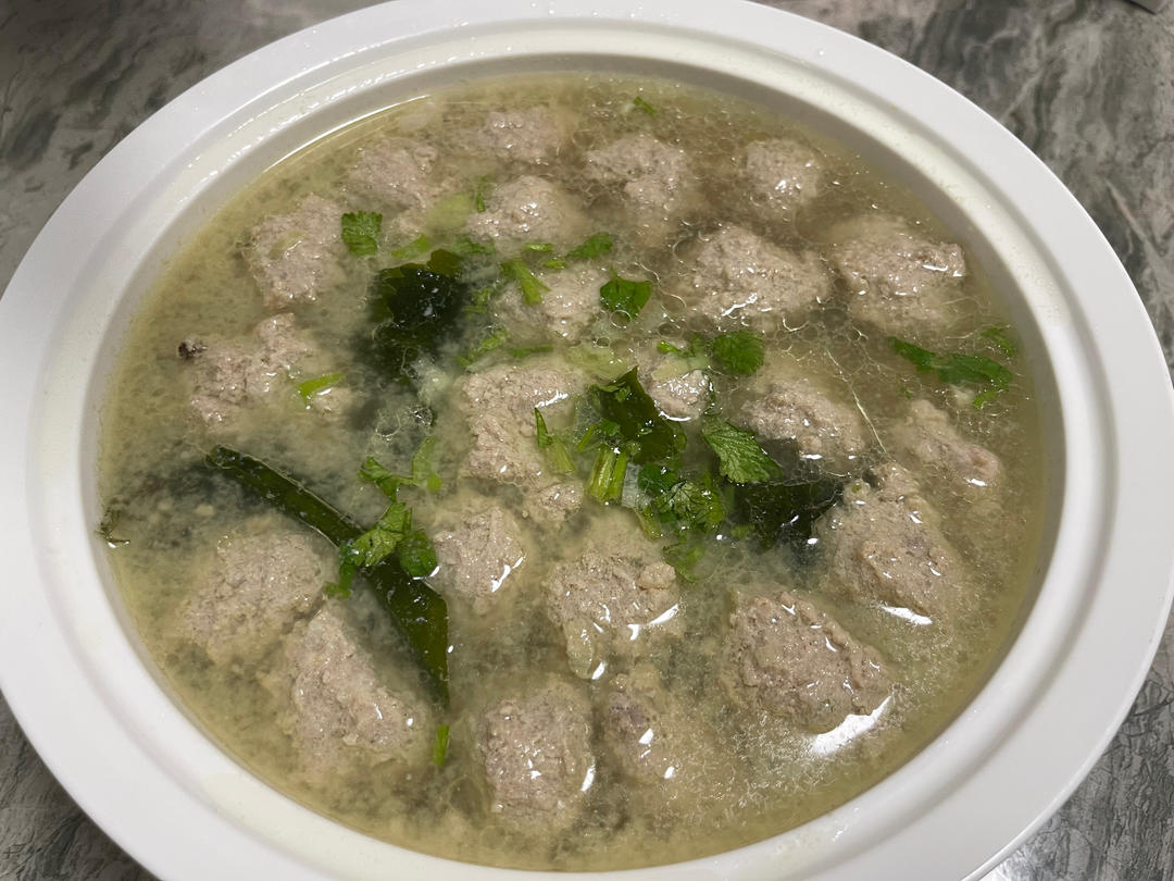 猪肉丸子汤