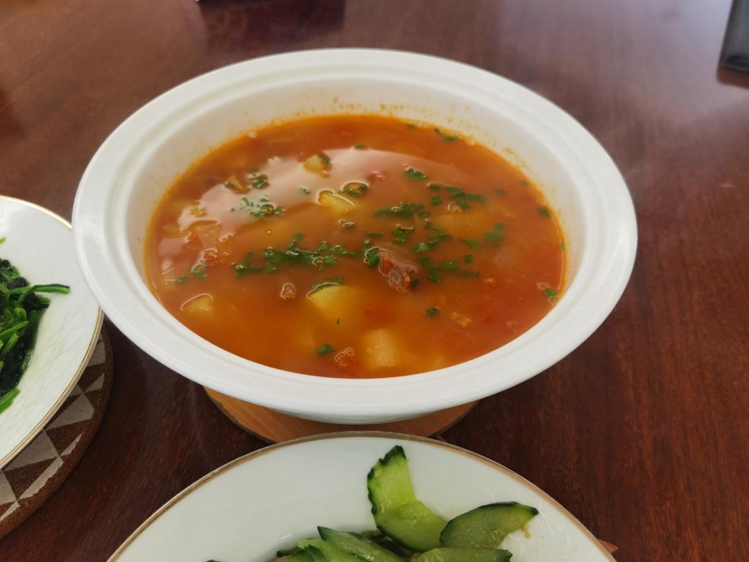 番茄牛腩(这样做牛肉不会老哦）