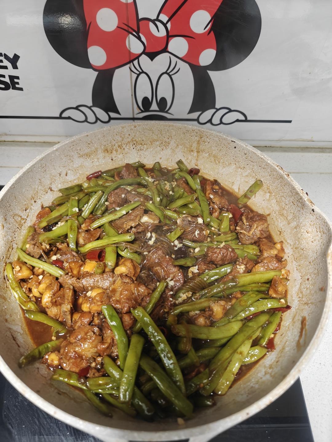 硬菜代表--排骨炖豆角土豆（豆角焖面胚子）