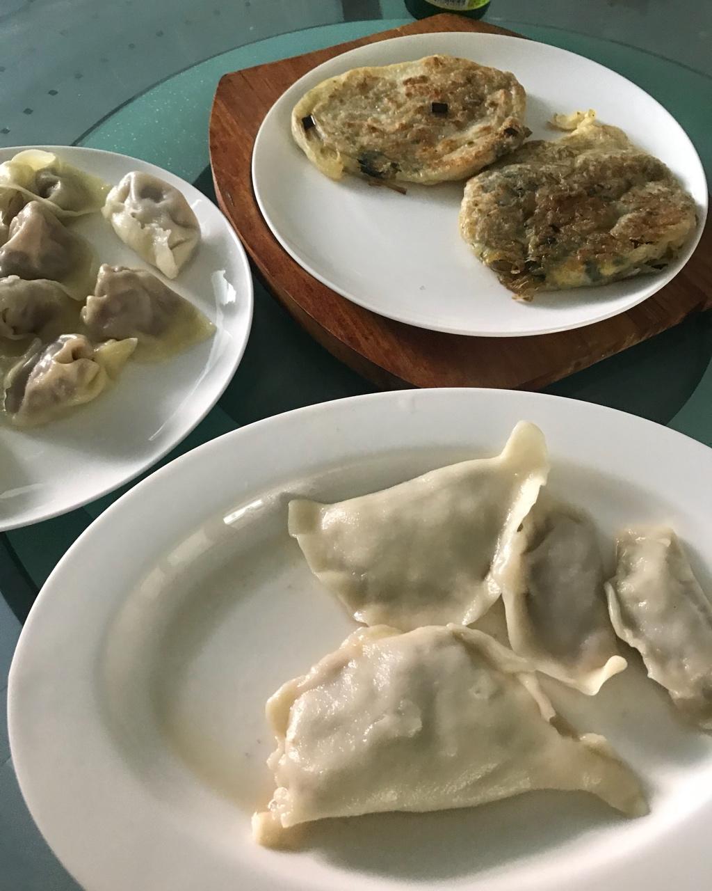 手工揉面三分钟，又韧又薄又好包的饺子皮