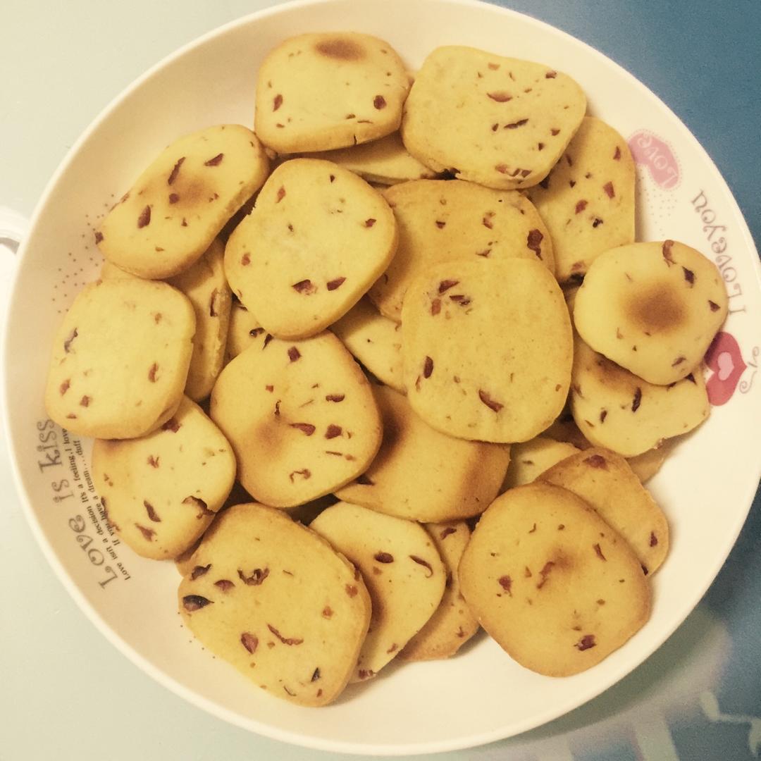 蔓越莓饼干的做法（烤箱做饼干）