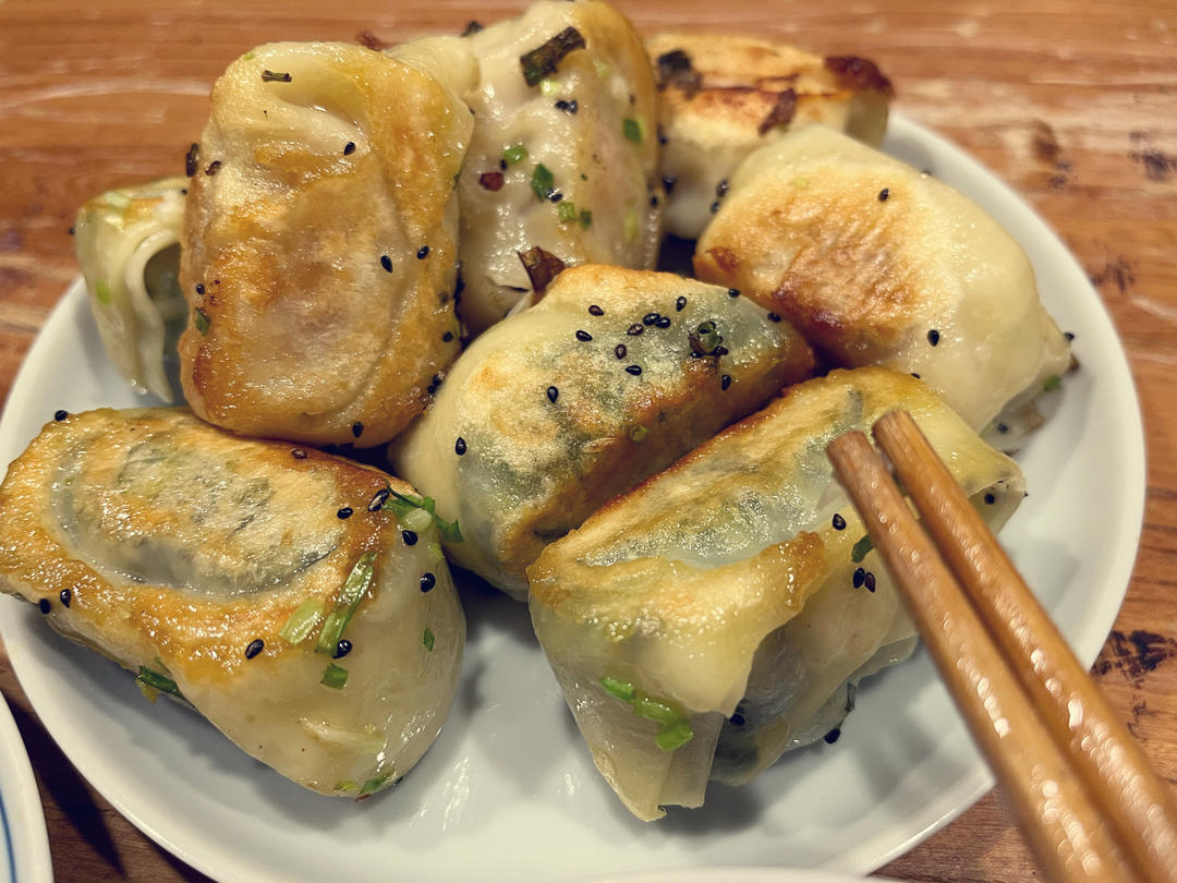 水煎上海大馄饨