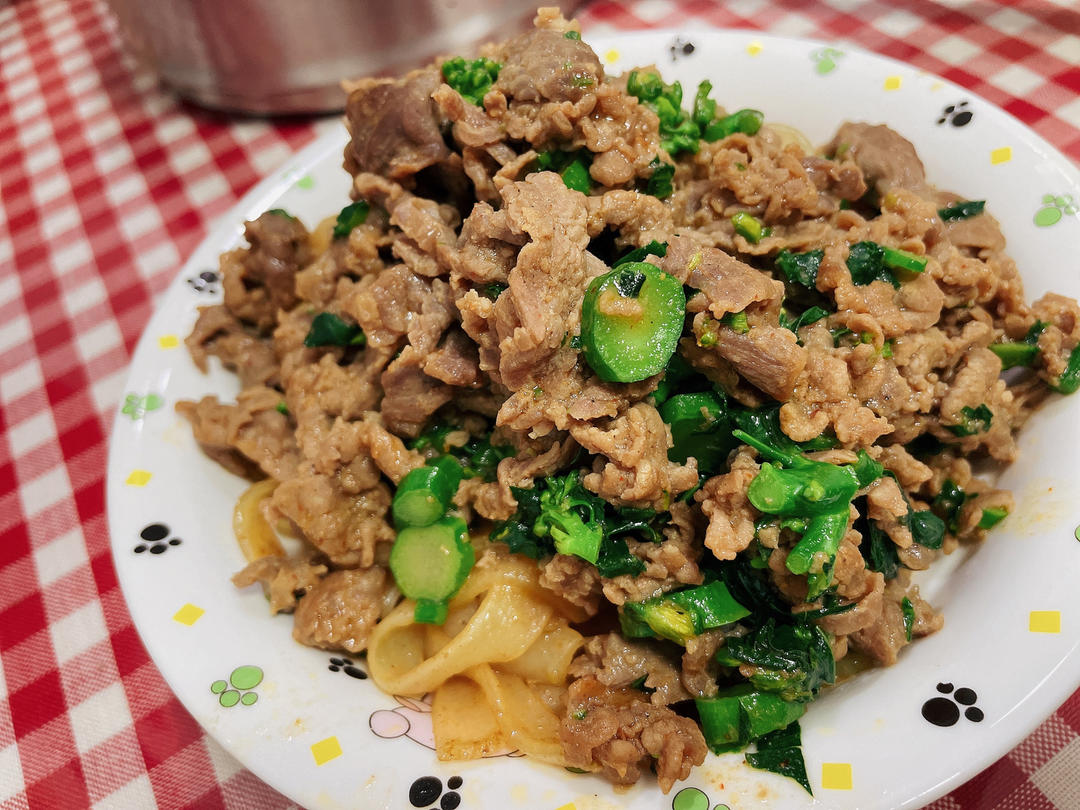 双酱牛河（湿炒）