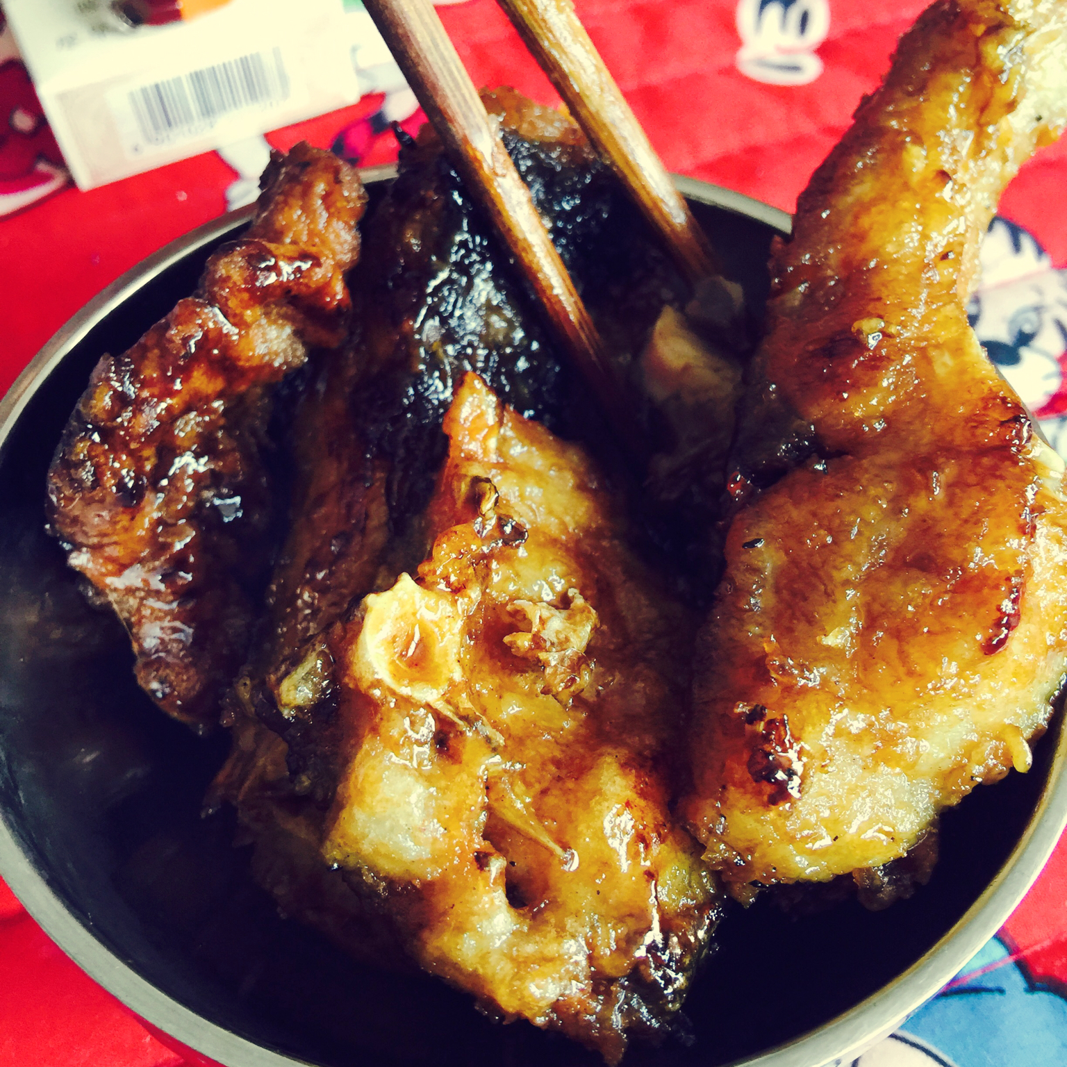 糖醋鱼（或肉）片