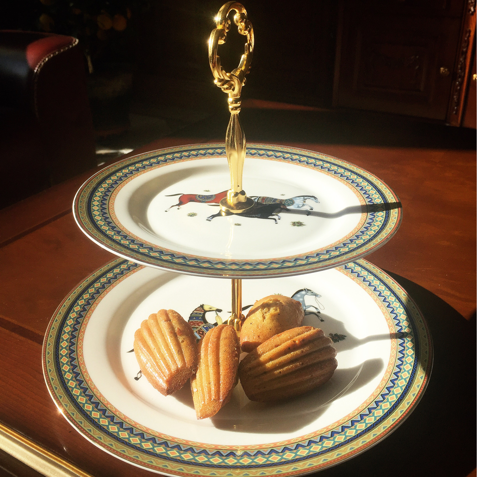 橙香红茶玛德琳