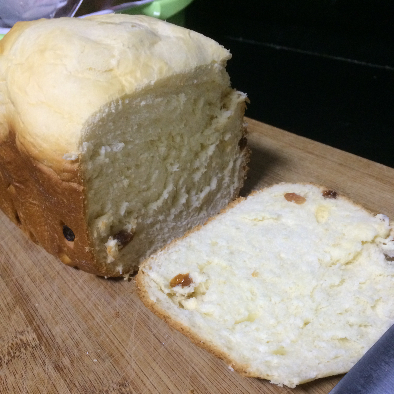 超级好吃的原味面包（面包机版）