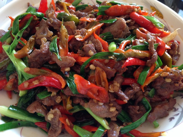 小炒牛肉