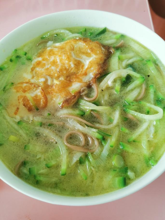 鲜美低脂的萝卜丝荞麦面