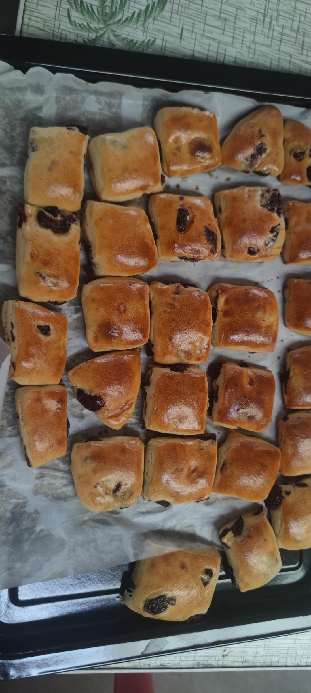 蔓越莓优格小面包块