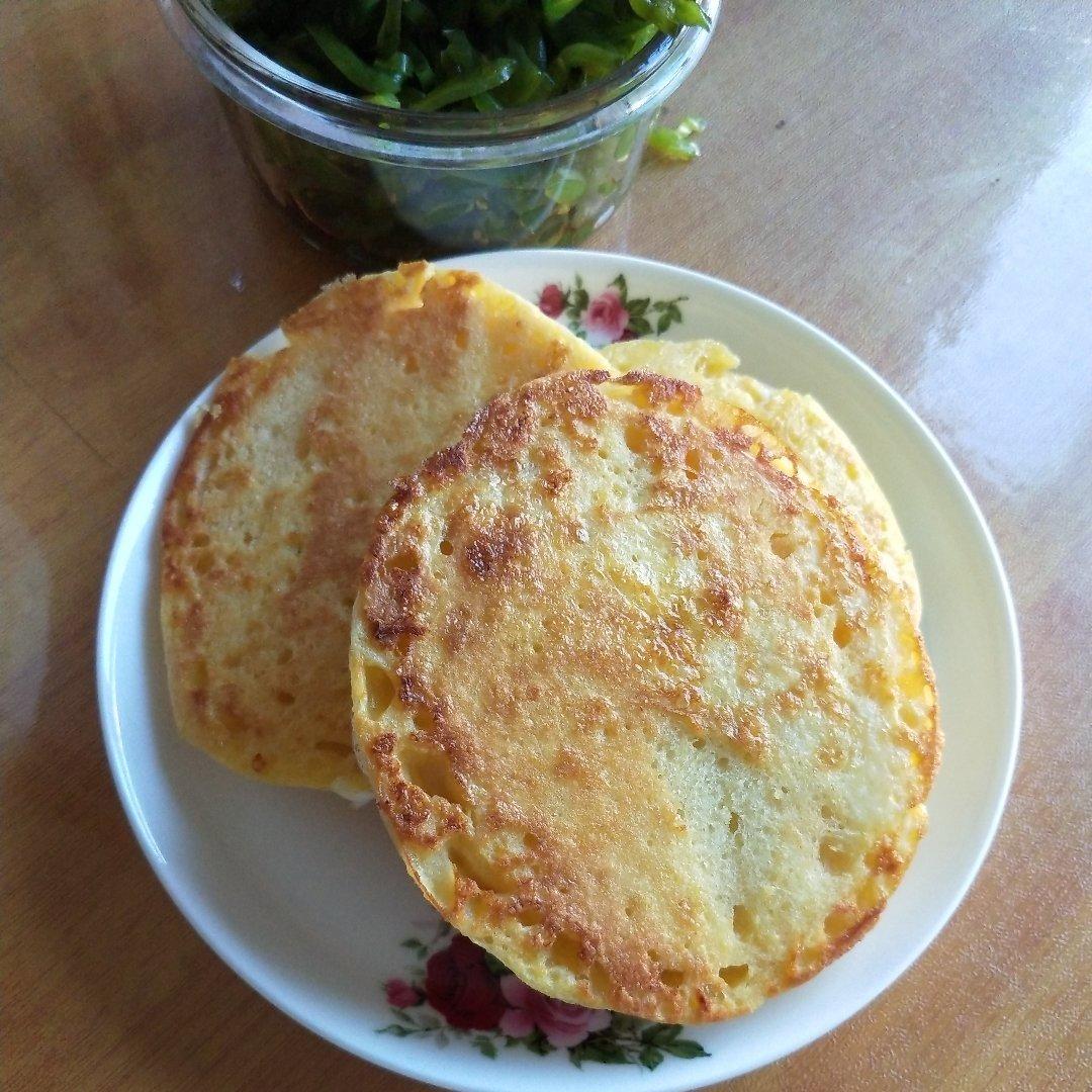 鸡蛋煎馒头片