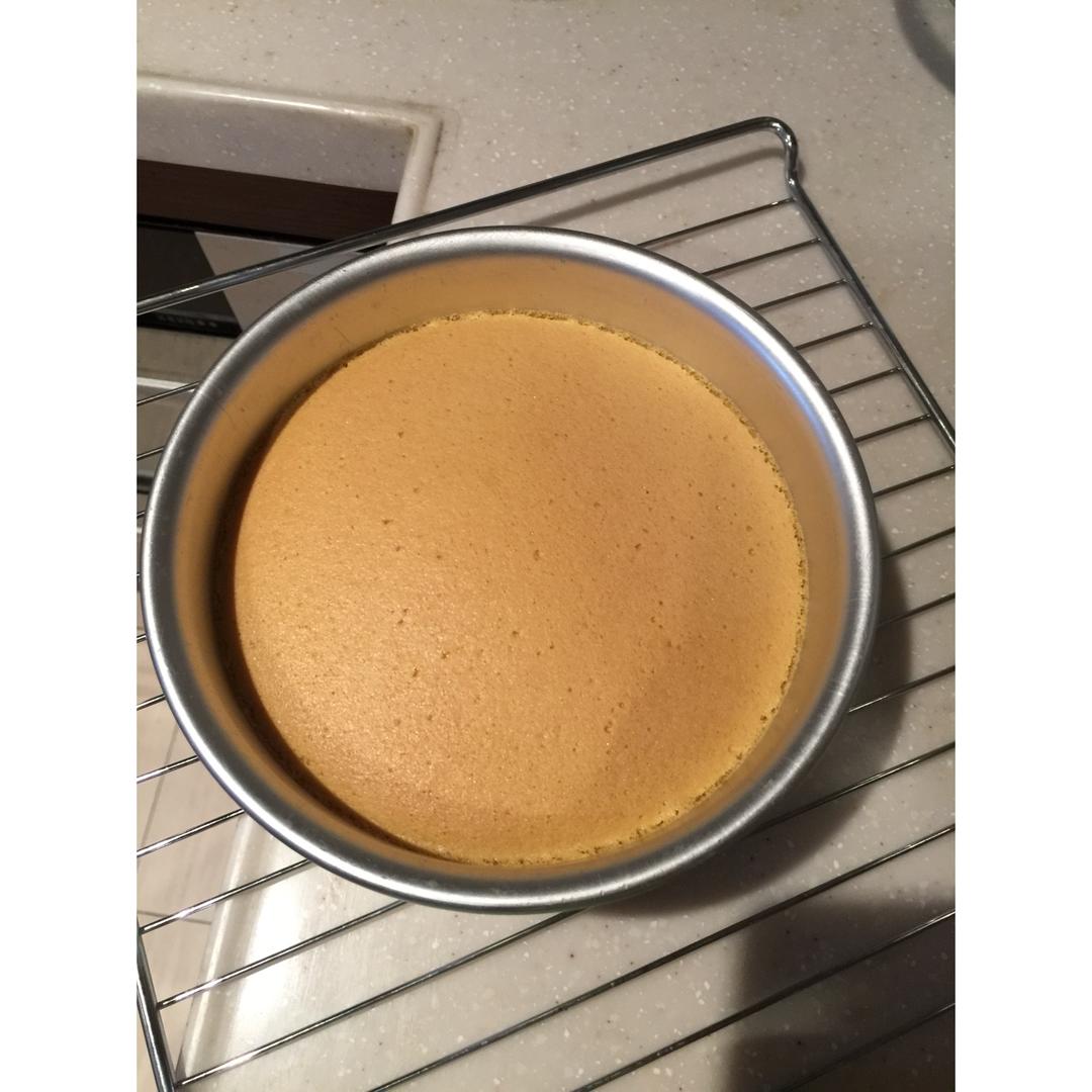 6寸戚风蛋糕（2蛋）