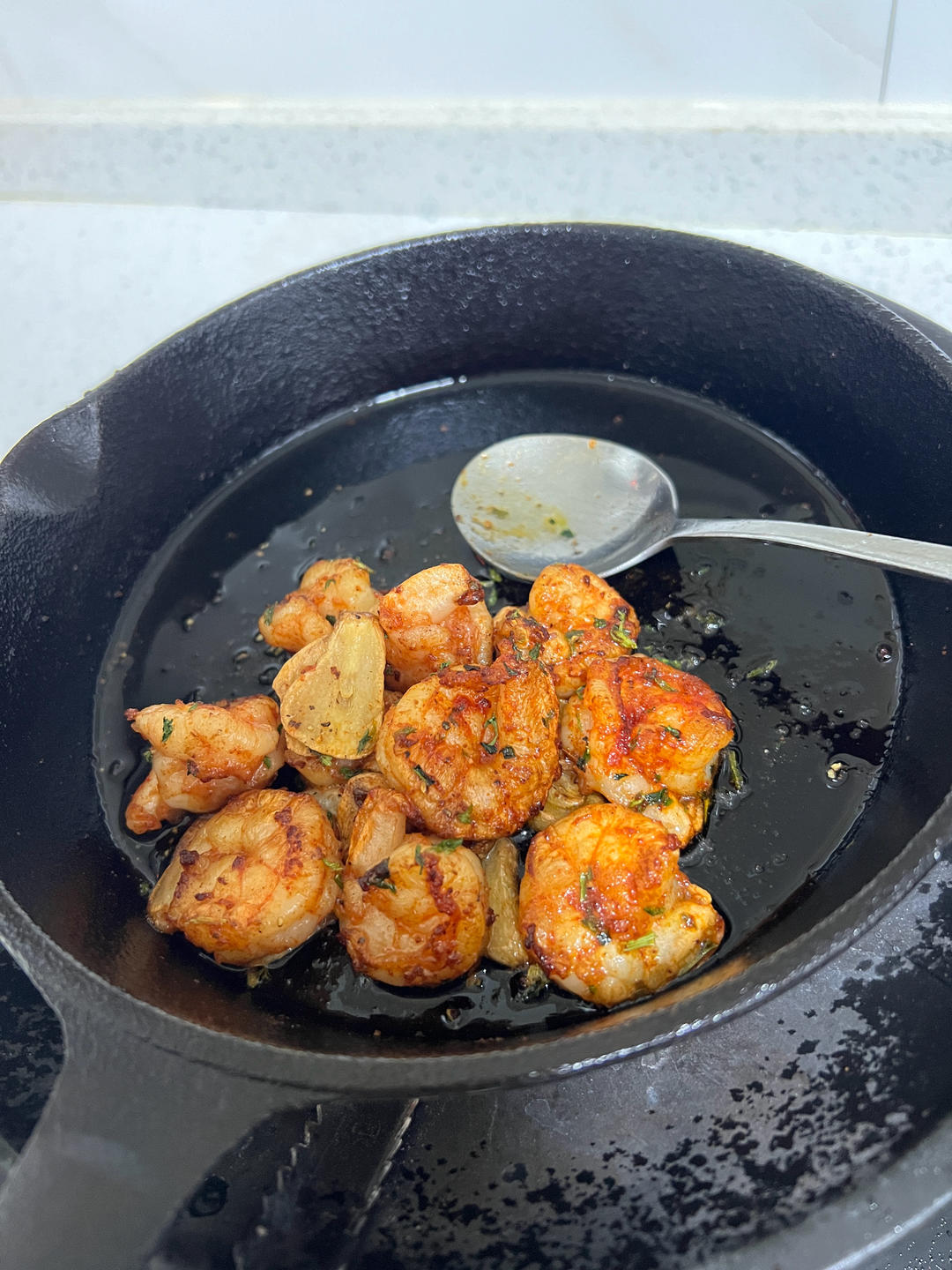 Tapas西班牙蒜辣虾
