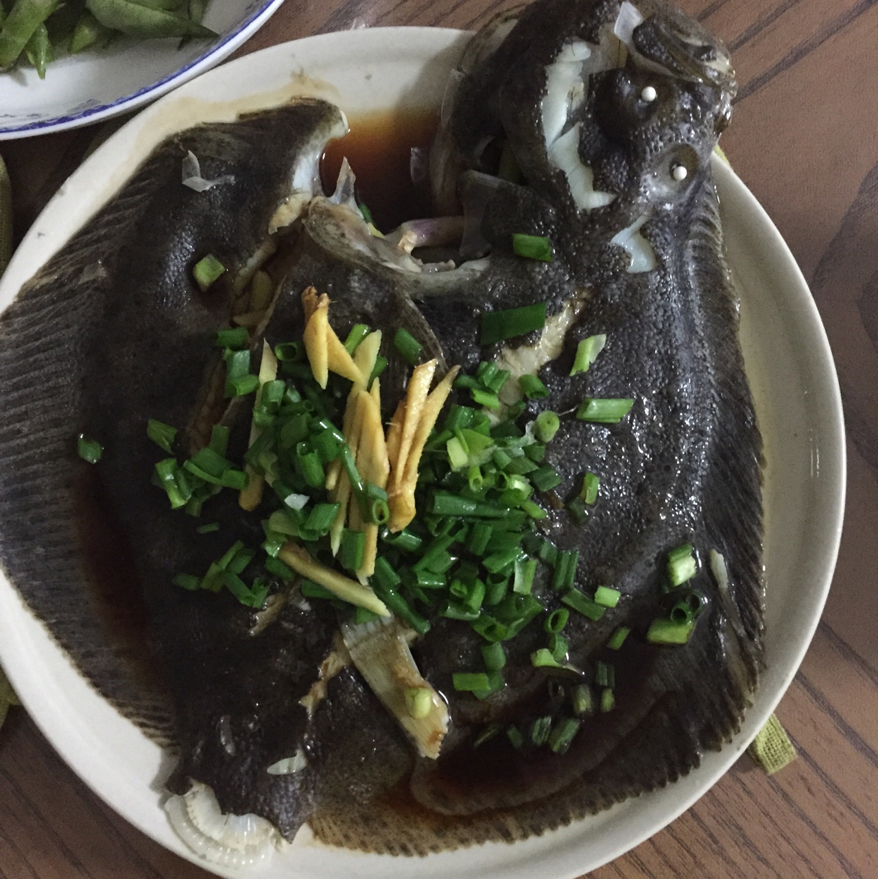 清蒸多宝鱼
