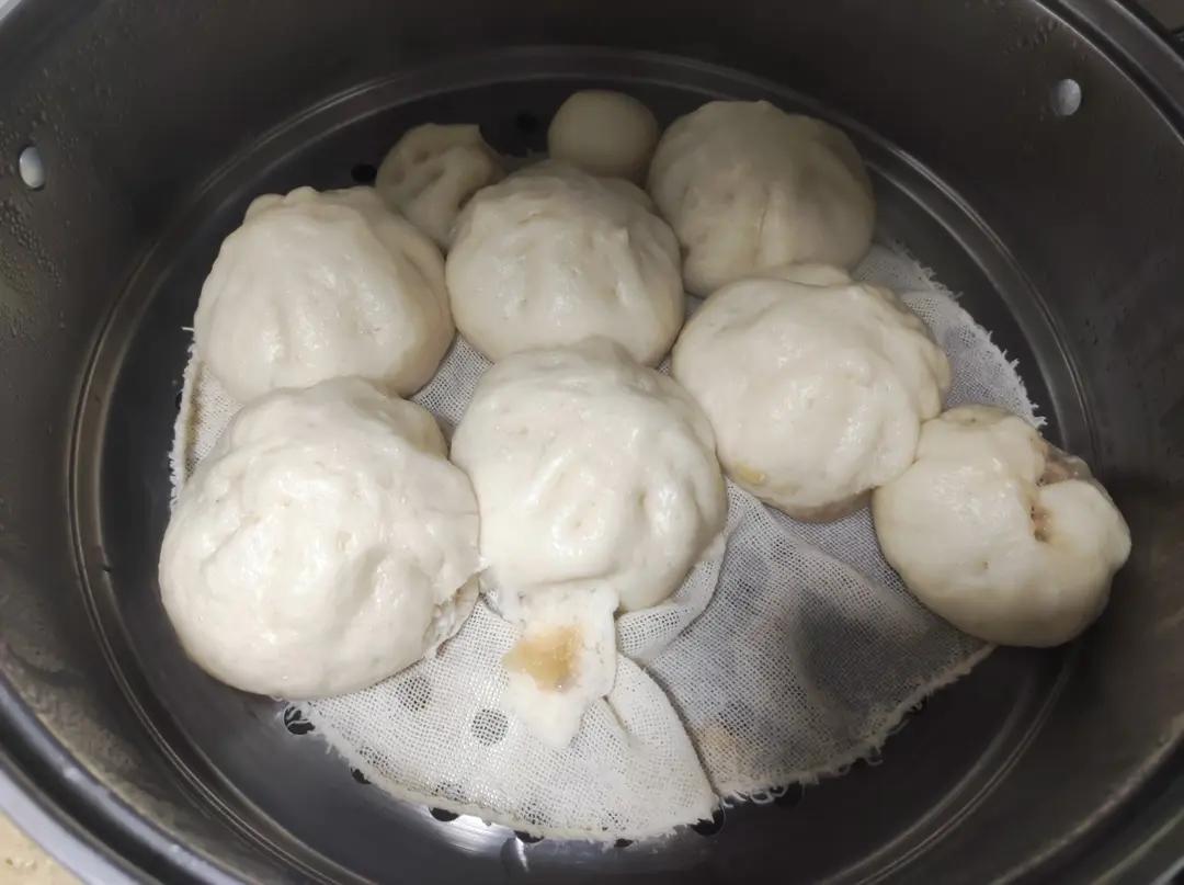 一次发酵肉包子