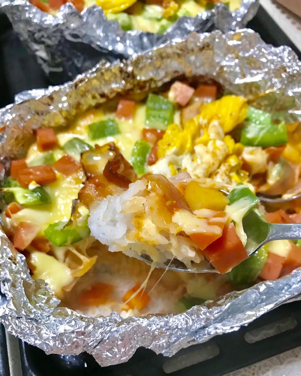 番茄鸡肉浓情焗饭【两人份】