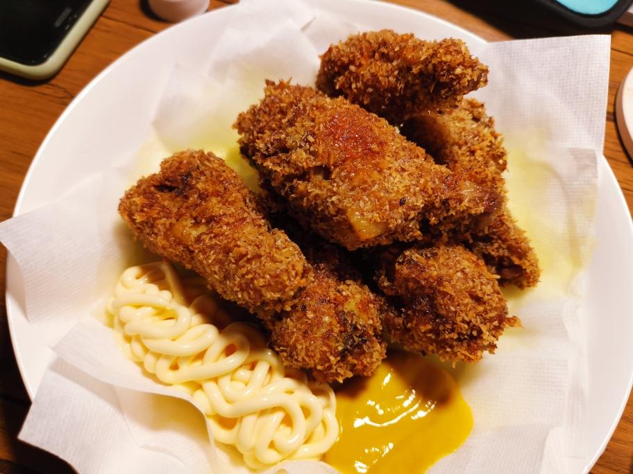 【生酮】裹粉超低碳水炸鸡翅根的做法