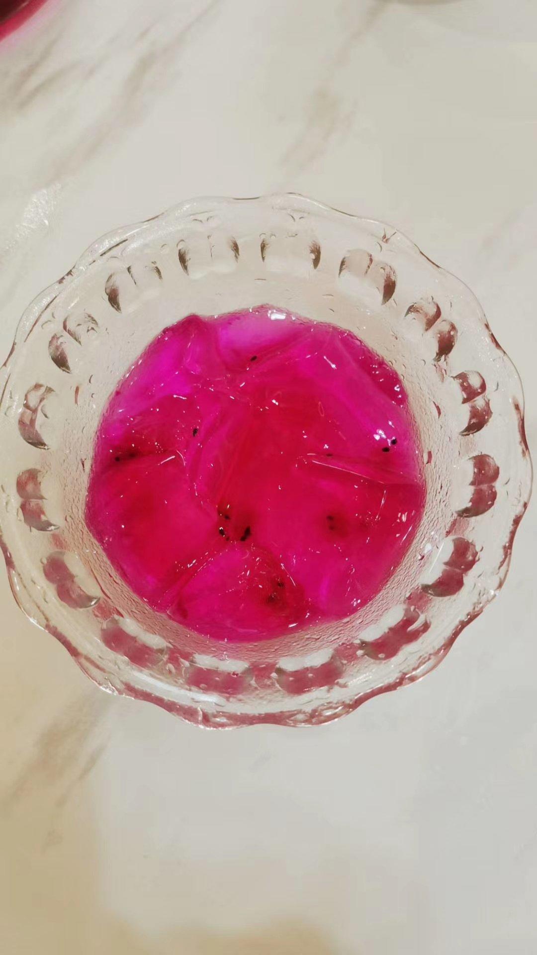 火龙果果冻