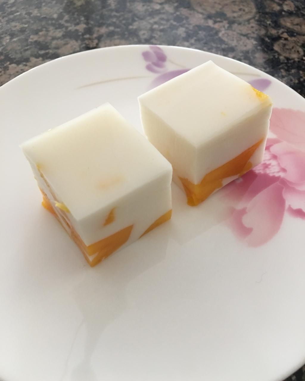 午后小甜点芒果椰汁糕教程