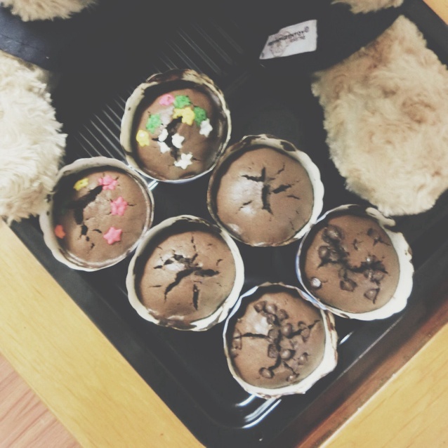 巧克力杯子蛋糕