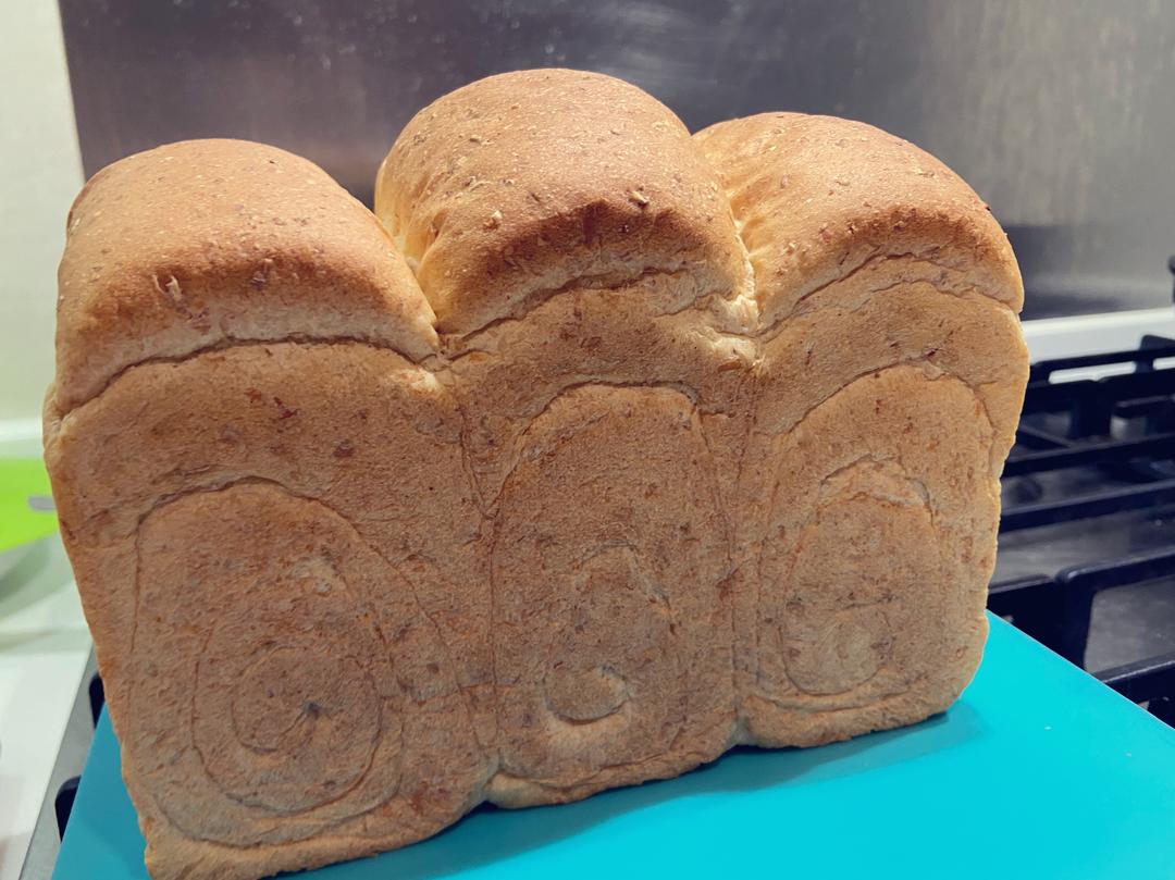 50%全麦吐司的做法