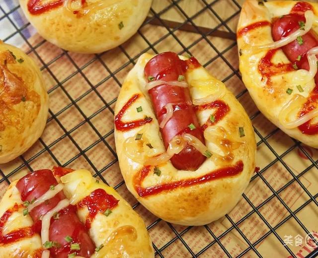 肠仔包-烘培店最经典款的做法