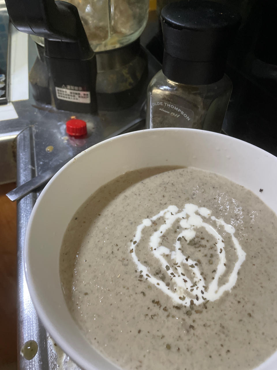 奶油蘑菇汤