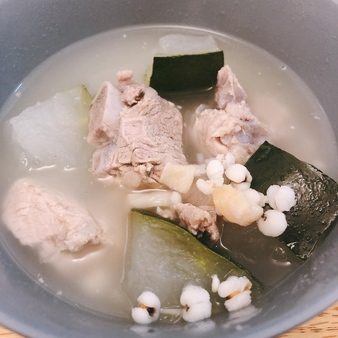 广式冬瓜薏米排骨汤