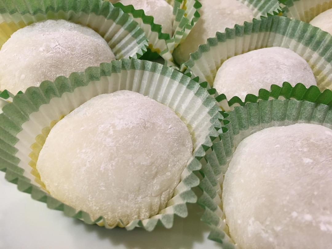 最简易日式大福 红豆/冰激凌大福 Mochi