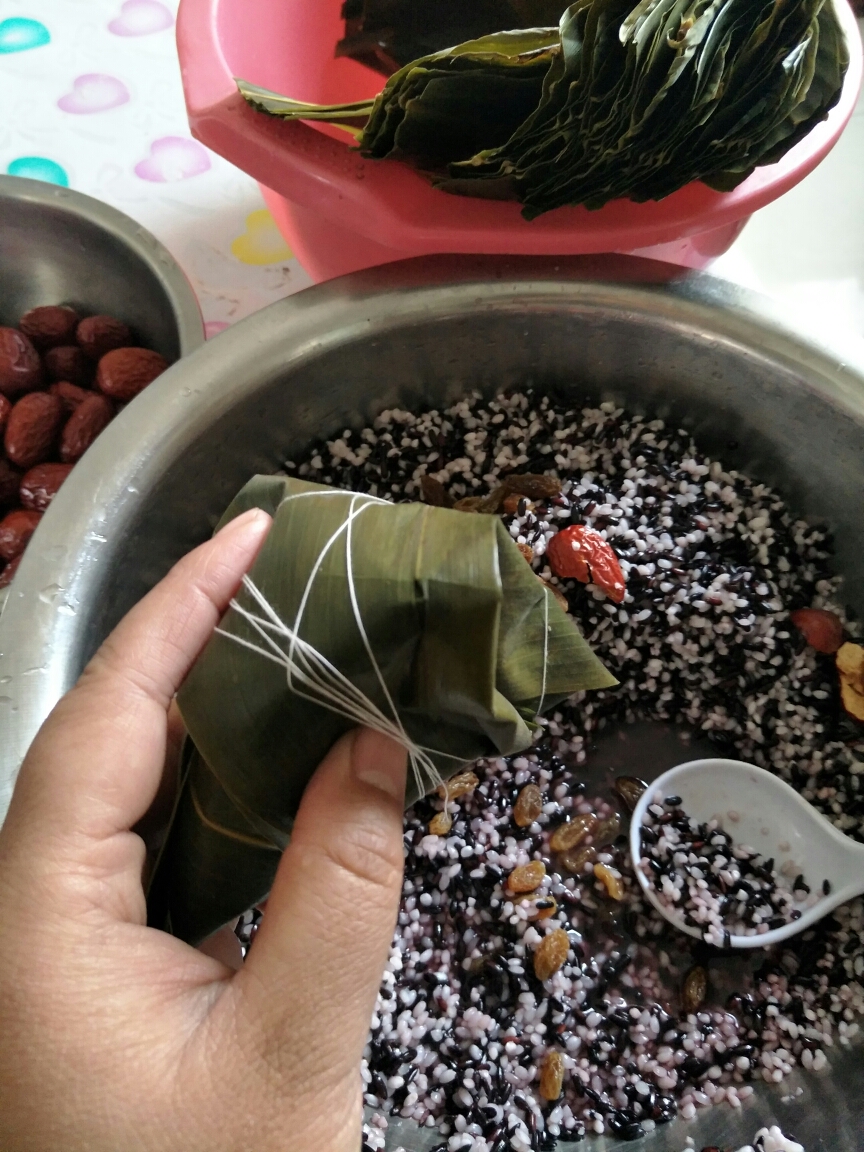 黑米粽子的做法 步骤10