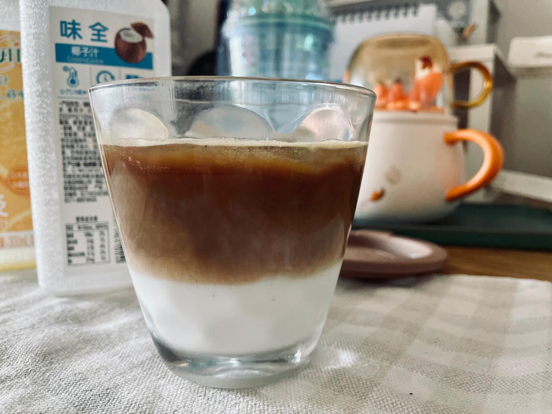 分层冰咖啡
